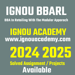 IGNOU BBARL SOLVED ASSIGNMENT 2024 2025